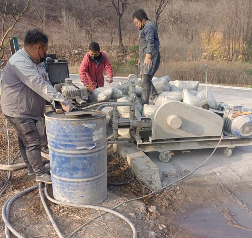 沧源路面下沉注浆